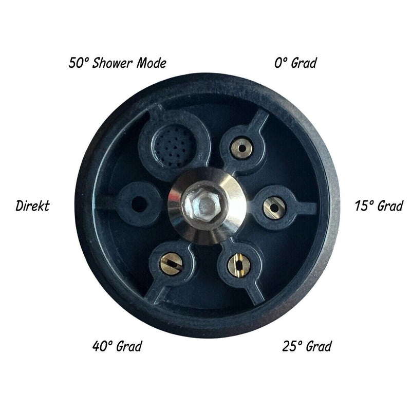 High pressure gun for Kärcher etc. &amp; 6 in 1 nozzle quick coupling click adapter