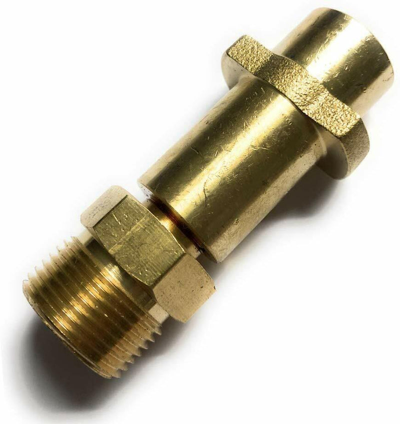 Bajonett Adapter M22 x 1.5 AG Messing für Kärcher K2 bis K7 Home & Garden