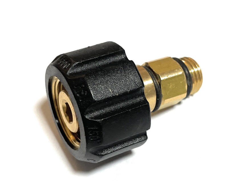 Adapter for Kärcher M22x1.5 to 1/4" AG for Nilfisk Alto Stihl high pressure hose