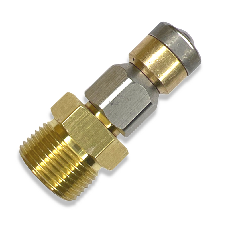 Rohrreinigungsdüse rotierend M22x1,5 AG für Kränzle & Kärcher Hochdruckreiniger