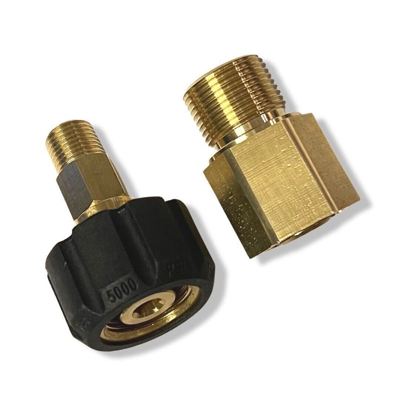 Adapter like Easy!Lock TR22 IG to adapter with 1/4" AG compatible with Kärcher