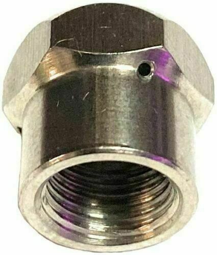 Pipe cleaning nozzle SET pointed 1/8" rigid rotating pipe cleaning hose 2 pieces