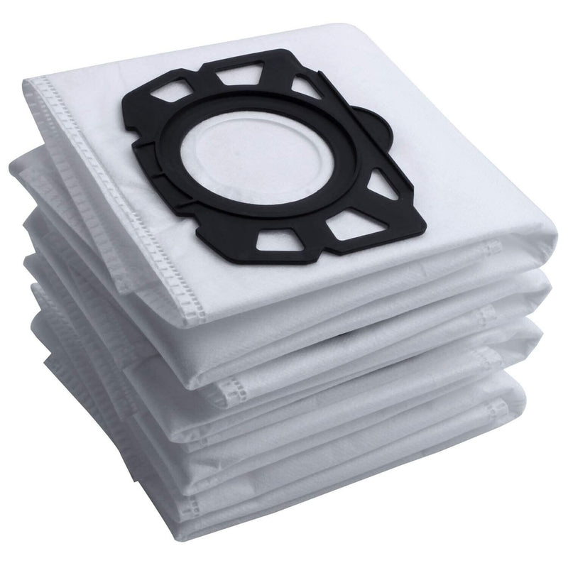 1x flat pleated filter for KÄRCHER - replaces 2.863-005.0 &amp; 15x vacuum cleaner bags