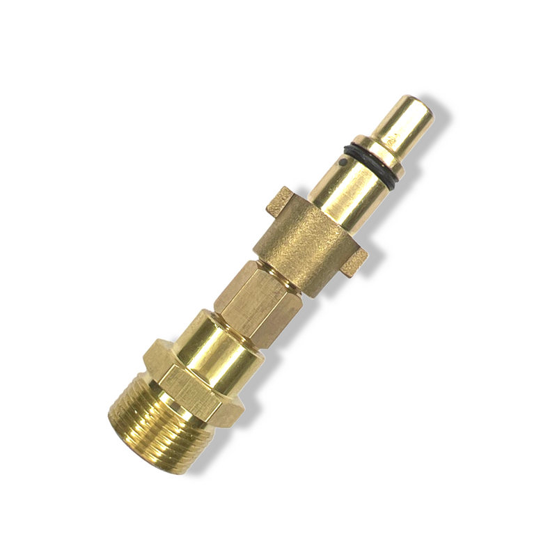 Bayonet adapter extended M22x1,5 AG for Kinzo Sistema Stihl Nilfisk high pressure