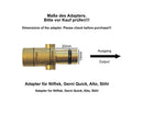 Adapter für Nilfisk Gerni Quick / STIHL / HUSQVARNA auf Bajonett Kärcher IG - adapter-fur-nilfisk-gerni-quick-stihl-husqvarna-auf-bajonett-karcher-ig von M&M Smartek®