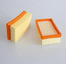 2 Stück Flachfilter für KÄRCHER - ersetzt Original Filter wie 2.863-005.0 - 2x-filter-fur-karcher-ori-flachfilter-2-863-005-0-mv-4-5-6-p-wd4-premium-1 von M&M Smartek®