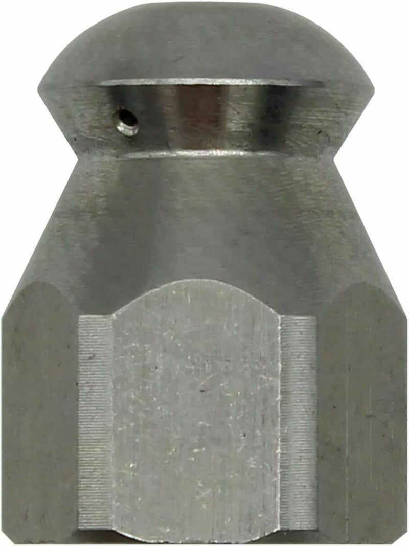 Pipe cleaning nozzle stainless steel rigid 3/8" IG for sewer cleaning / rocket nozzle