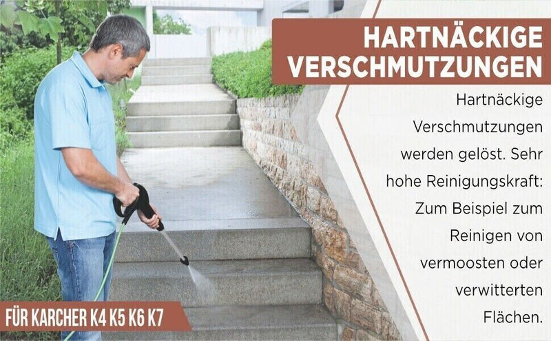 Für Kärcher Dreckfräser K2/K3/K4/K5/K6/K7 170bar Rotordüse Dreckfräse Hochdruck