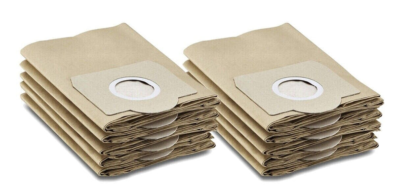 10x vacuum cleaner bags suitable for Kärcher 6.959-130.0 vacuum cleaner SE MV 3 WD 3