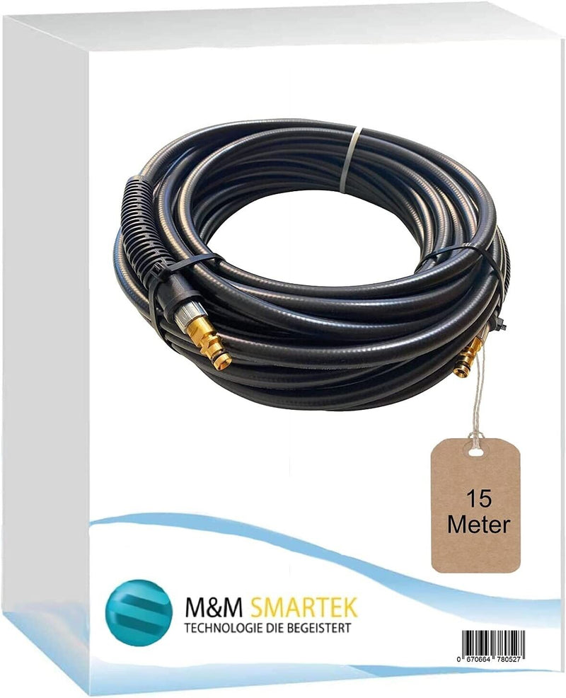 15m Hochdruckschlauch für Kärcher K2 - K7 wie 2.641-721.0 Quick Connect