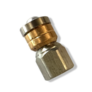 Rohrreinigungsdüse SET 2 Stück 1/4" rotierend & starr für Rohrreinigungsschlauch - rohrreinigungsduse-set-2-stuck-1-4-rotierend-starr-fur-rohrreinigungsschlauch von M&M Smartek®