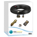 9m Rohrreinigungsschlauch + Bajonett + 2 Düsen für Kärcher Hochdruckreiniger - 9m-rohrreinigungsschlauch-bajonett-2-dusen-fur-karcher-hochdruckreiniger von M&M Smartek®