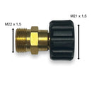 Adapter für Kärcher M22 AG auf M21 IG Überwurf Schlauch WAP Alto Hochdruckgeräte - adapter-fur-karcher-m22-ag-auf-m21-ig-uberwurf-schlauch-wap-alto-hochdruckgerate von M&M Smartek®
