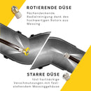 SET spitz Rohrreinigungsdüse 1/8" starr & rotierend Rohrreinigungsschlauch - set-spitz-rohrreinigungsduse-1-8-starr-rotierend-rohrreinigungsschlauch von M&M Smartek®