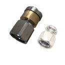 SET Rohrreinigungsdüse 2 Stück 1/4" starr & rotierend für Rohrreinigungsschlauch - set-rohrreinigungsduse-2-stuck-1-4-starr-rotierend-fur-rohrreinigungsschlauch von M&M Smartek®