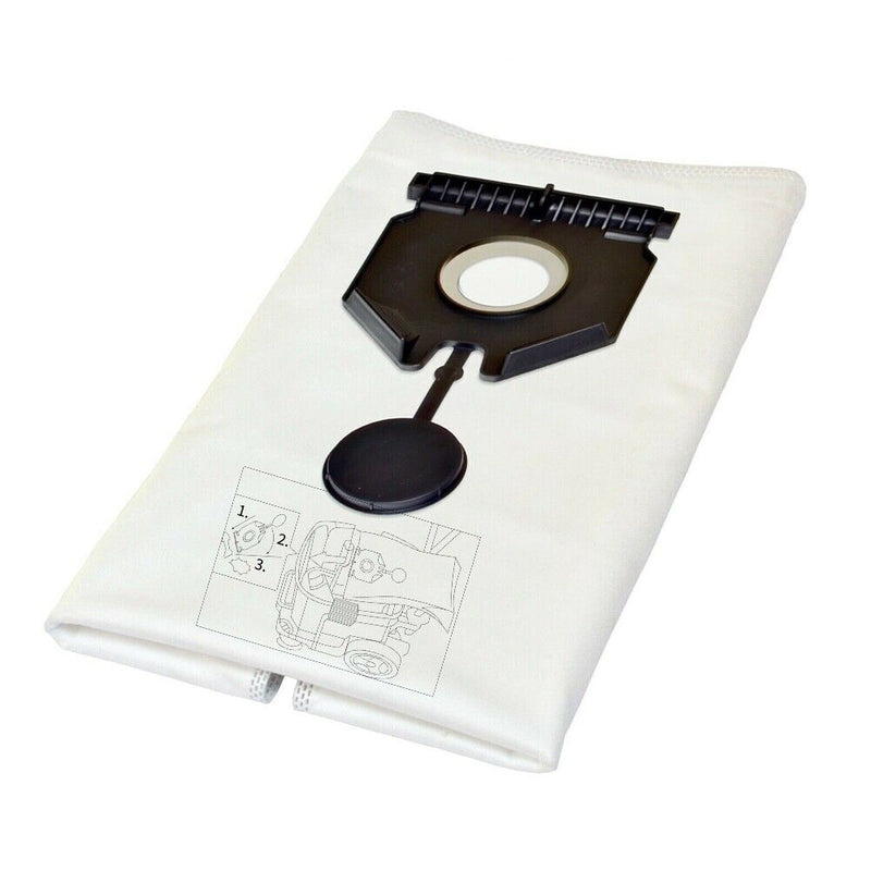 10x Vlies Staubsaugerbeutel für Kärcher wie 2.889-154.0 Kärcher NT 30/1 30 L 30L Vlies
