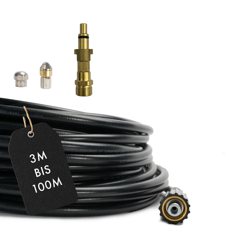 Pipe cleaning hose for Nilfisk pipe cleaner house drain high pressure 15 meters