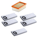 1x Flachfaltenfilter für KÄRCHER - ersetzt 2.863-005.0 & 15x Staubsaugerbeutel - 1x-flachfaltenfilter-fur-karcher-ersetzt-2-863-005-0-15x-staubsaugerbeutel von M&M Smartek®