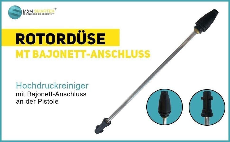 Für Kärcher Dreckfräser K2/K3/K4/K5/K6/K7 170bar Rotordüse Dreckfräse Hochdruck