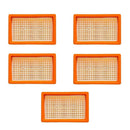 5 Stück Flachfilter für KÄRCHER - ersetzt Original Filter wie 2.863-005.0 - 5x-original-flachfilter-fur-karcher-wie-2-863-005-0-mv-4-5-6-p-wd4-premium-set von M&M Smartek®