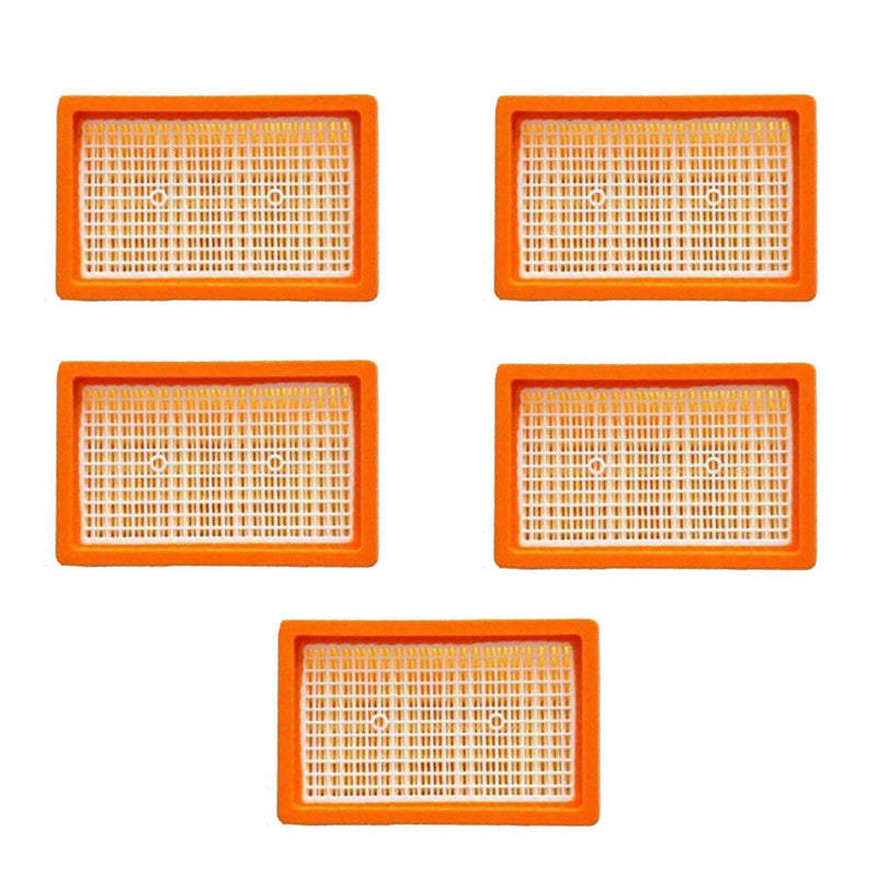 5 Stück Flachfilter für KÄRCHER - ersetzt Original Filter wie 2.863-005.0