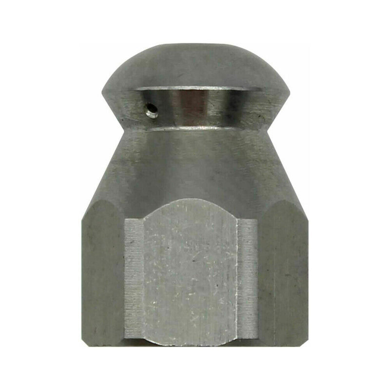 Pipe cleaning nozzle stainless steel rigid 3/8" IG for sewer cleaning / rocket nozzle