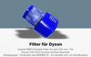 1x HEPA Filter für Dyson V10 Total Clean Cyclone Absolute Animal SV12 969082-01 - 1x-hepa-filter-fur-dyson-v10-total-clean-cyclone-absolute-animal-sv12-969082-01 von M&M Smartek®