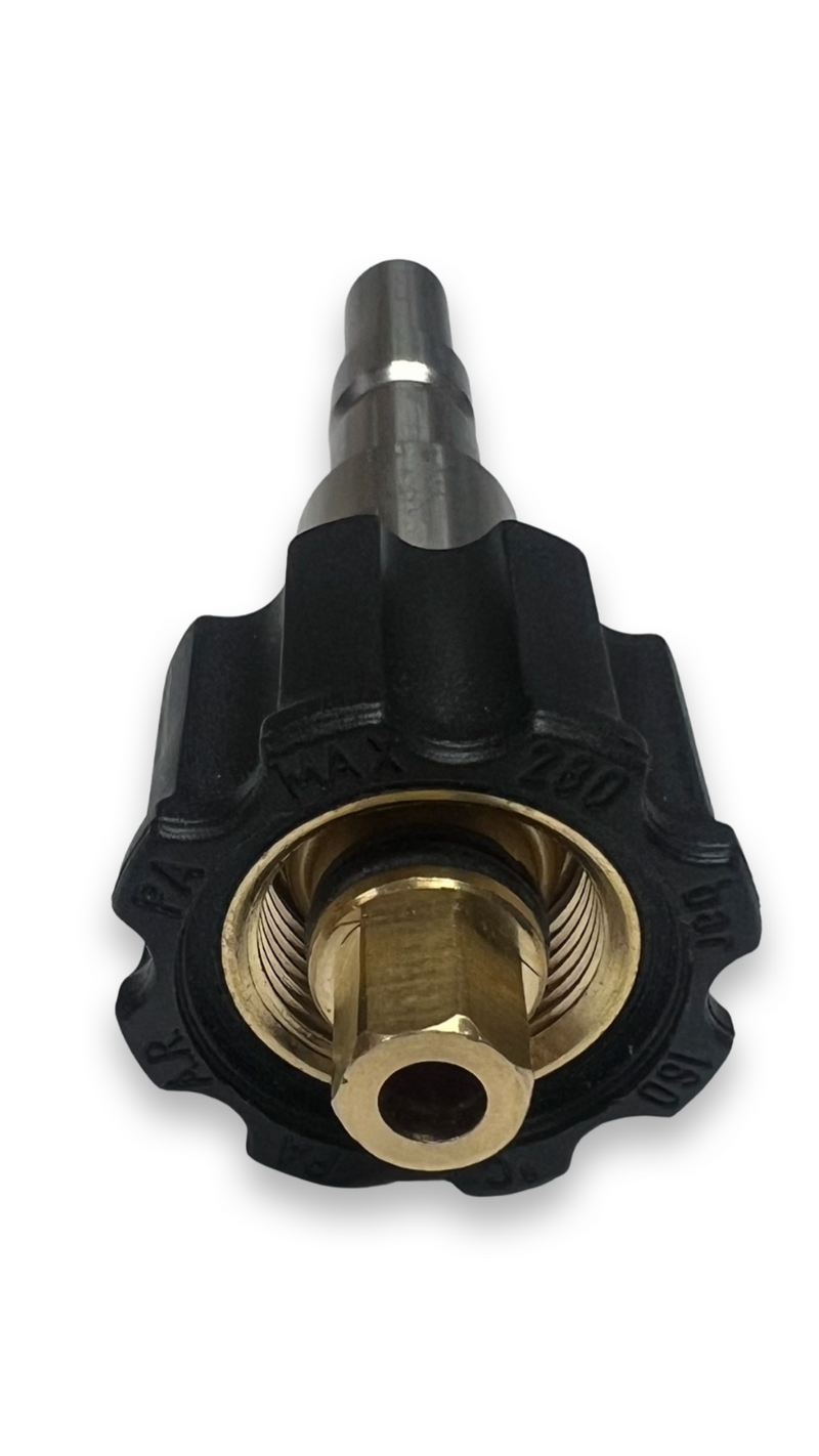 Adapter compatible for Kränzle plug nipple D12 to M22 IG ST30 high pressure cleaner