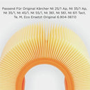 Flachfaltenfilter für Kärcher NT35/1 45/1 55/1 TACT Te M, Ap wie 6.904-367.0 - flachfaltenfilter-fur-karcher-nt35-1-45-1-55-1-tact-te-m-ap-wie-6-904-367-0 von M&M Smartek®