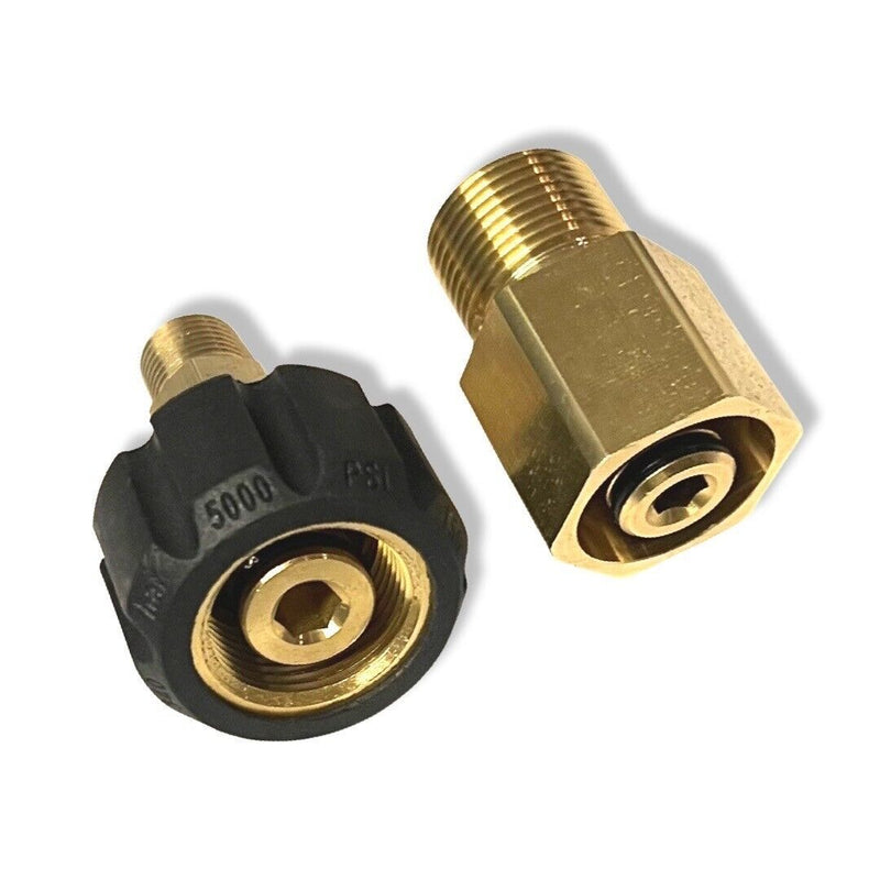 Adapter like Easy!Lock TR22 IG to adapter with 1/4" AG compatible with Kärcher
