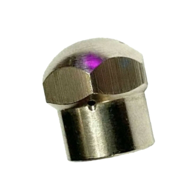 Pipe cleaning nozzle for Kärcher etc. SET 1/8" rigid &amp; rotating pipe cleaning