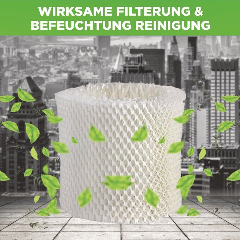 4x replacement air filters for Philips humidifier HU4813/10, HU4813, HU4102/01