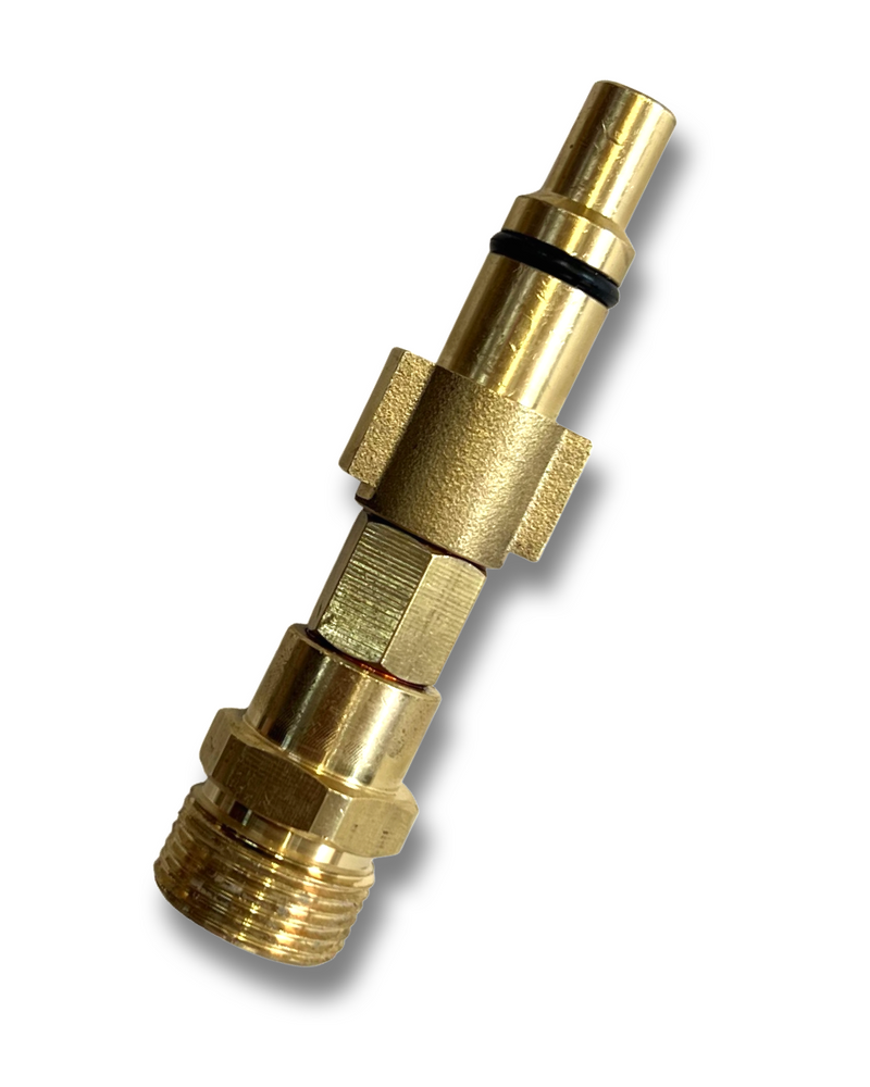 Adapter für Aldi Ferrex Lavor u.a. Bajonett Hochdruckreiniger Lanzen mit M22 AG