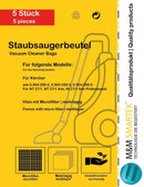 10x Staubsauger Beutel für Kärcher NT 27/1 Me Adv Professional Vlies Microfilter 6.904-289.0, 6.904-290.0 - 10x-staubsauger-beutel-fur-karcher-nt-27-1-me-adv-professional-vlies-microfilter von M&M Smartek®