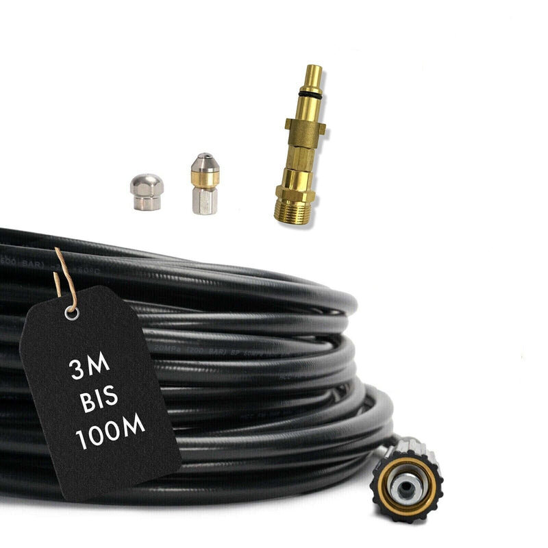 Pipe cleaning hose for Nilfisk pipe cleaner house drain high pressure 15 meters