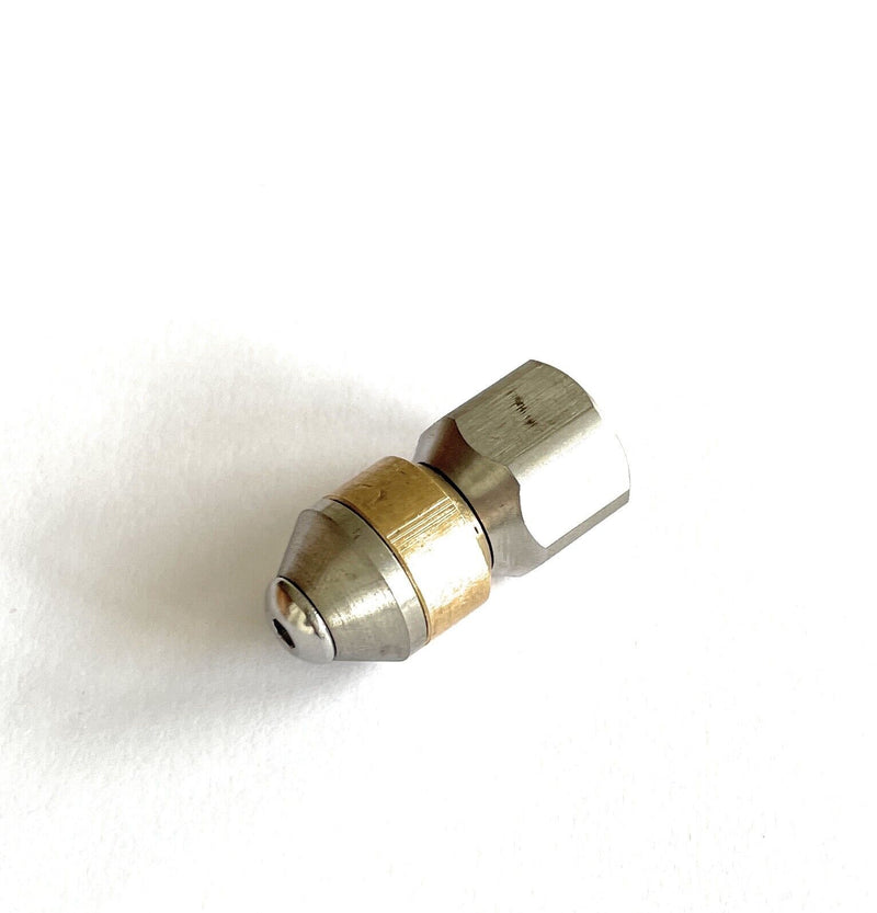Spitze Rotierende für Kärcher WAP Kränzle Nilfisk Rohrreinigungsdüse 1/4" IG